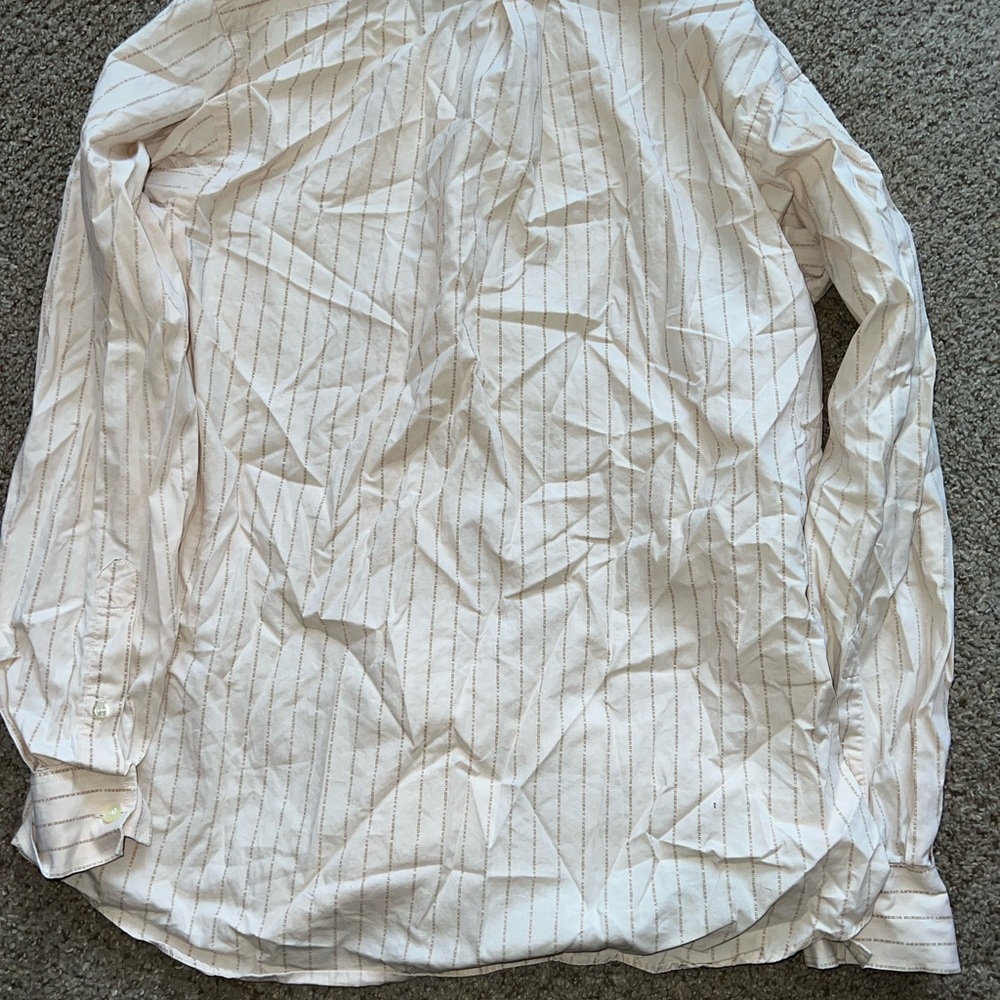 Authentic Burberry Button Down Shirt - image 4